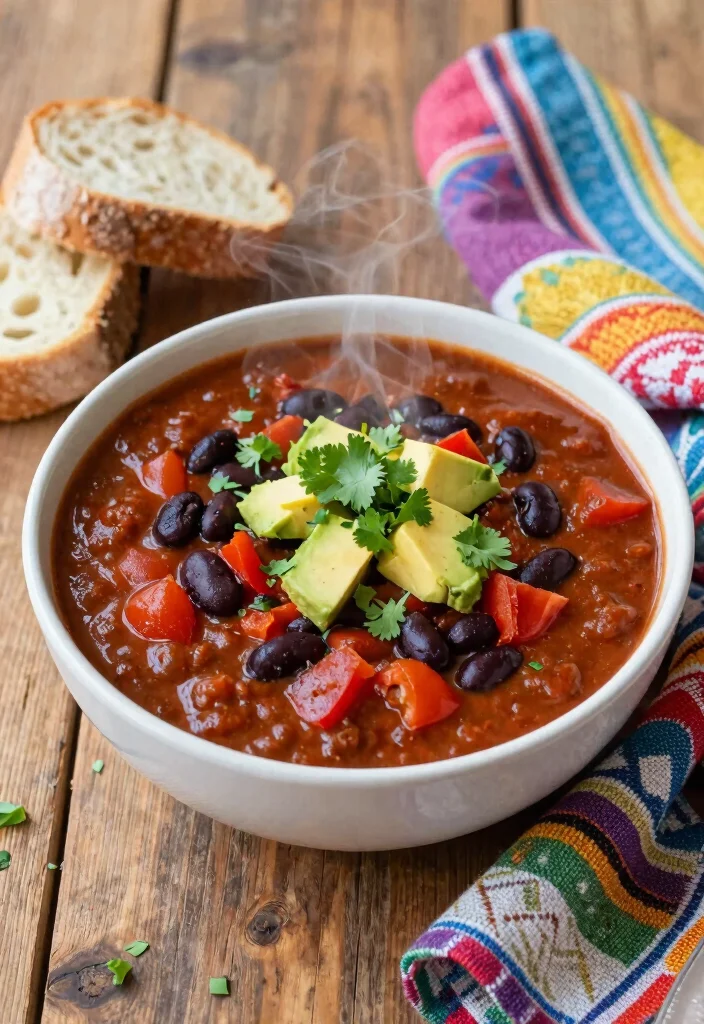 12 Black Bean Vegan Recipes for Easy Protein-Packed Meals - 2. Hearty Black Bean Chili