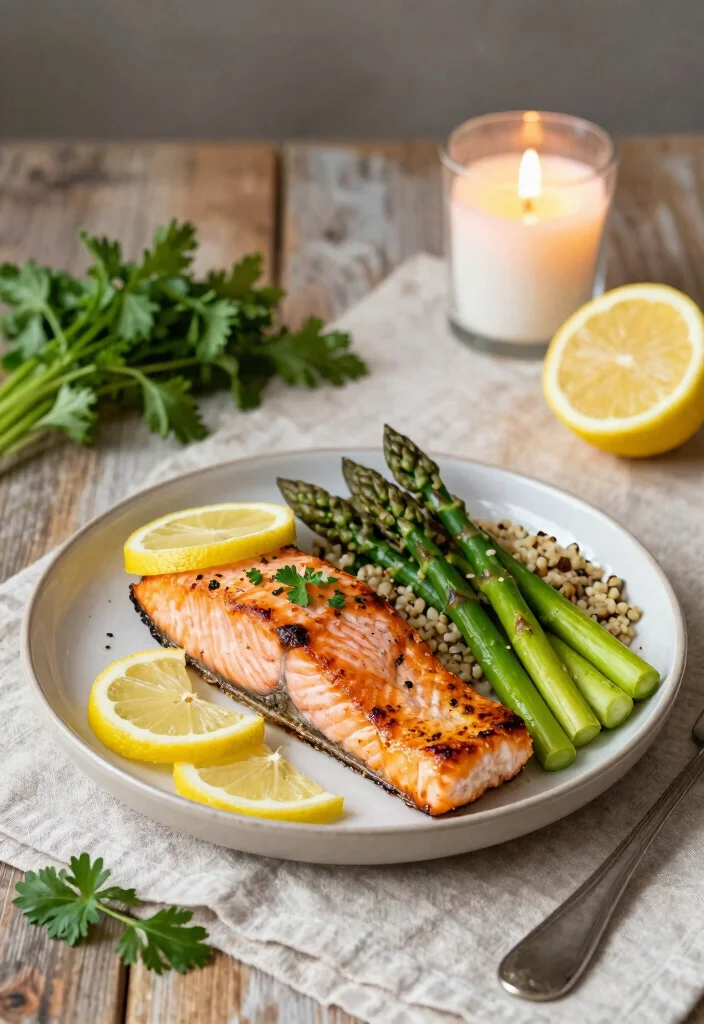 12 Date Night Dinner Recipes for Simple Impressive Meals - 1. Lemon Herb Grilled Salmon