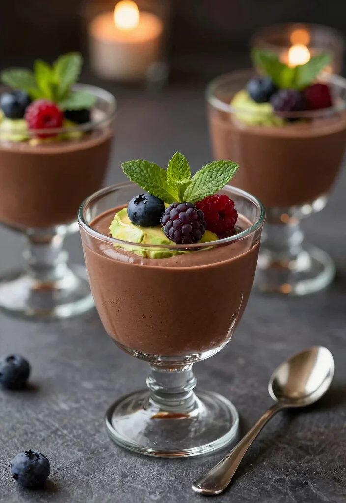 12 Date Night Dinner Recipes for Simple Impressive Meals - 12. Chocolate Avocado Mousse