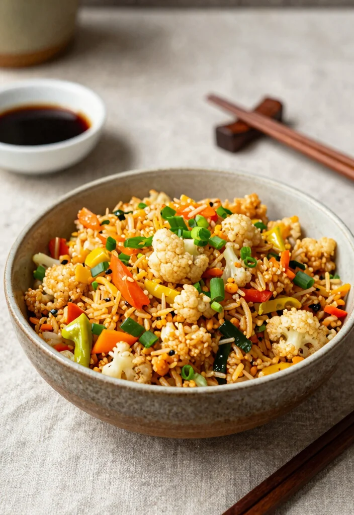 12 Date Night Dinner Recipes for Simple Impressive Meals - 6. Cauliflower Fried Rice