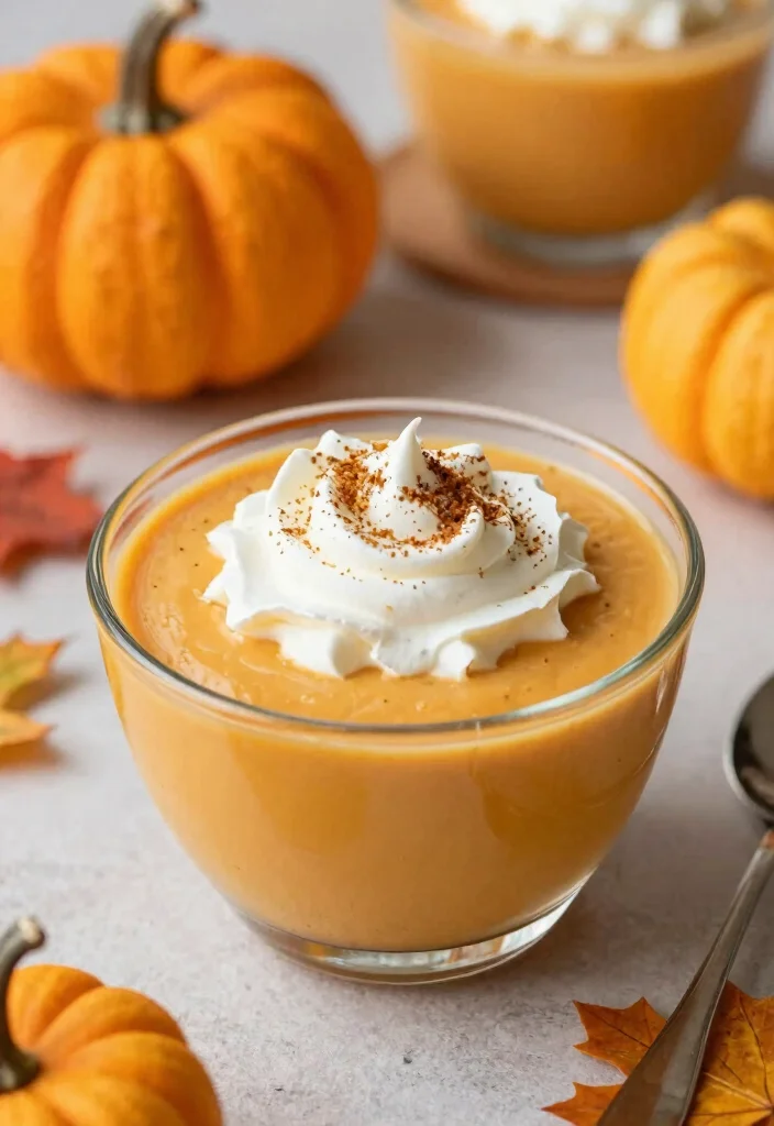 12 Easy Fall Dessert Recipes with Cozy Quick Seasonal Flavors - 12. Pumpkin Spice Latte Pudding