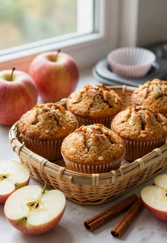 12 Easy Fall Dessert Recipes with Cozy Quick Seasonal Flavors - 2. Apple Cinnamon Muffins