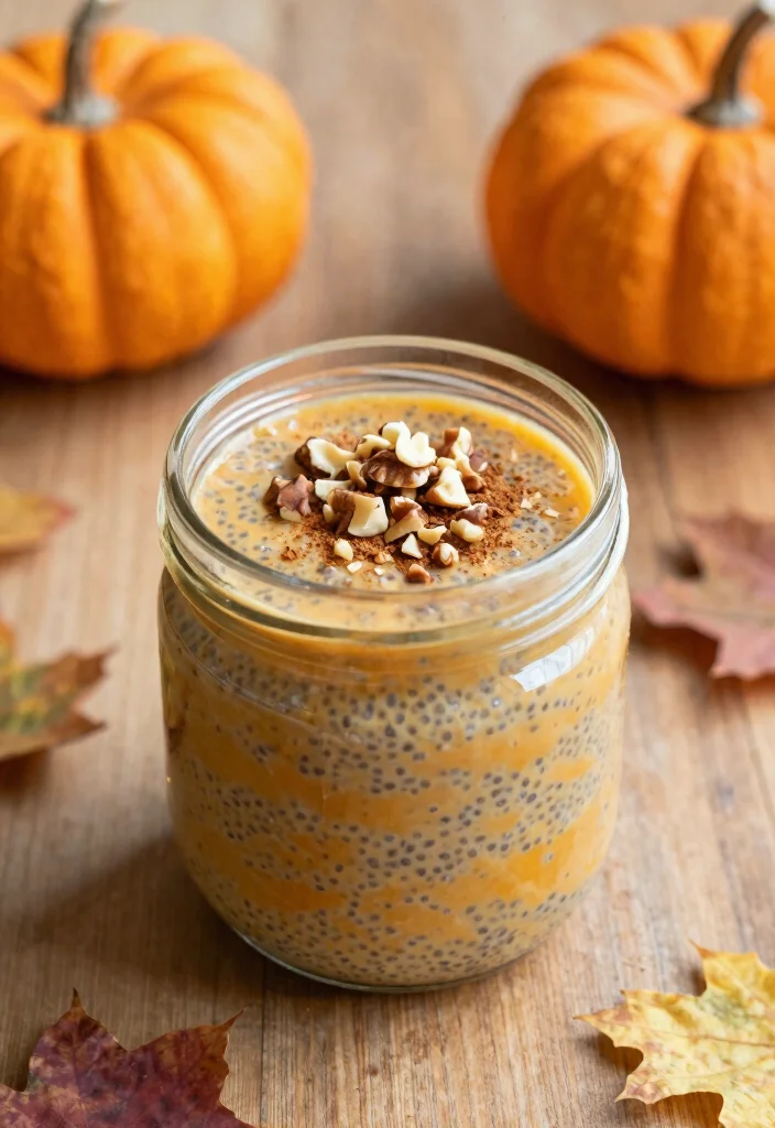 12 Easy Fall Dessert Recipes with Cozy Quick Seasonal Flavors - 6. Pumpkin Chia Pudding