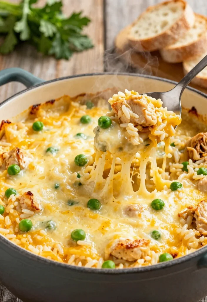 12 Easy Family Dinner Recipes for Quick Meals Kids Will Love - 1. One-Pot Cheesy Chicken and Rice