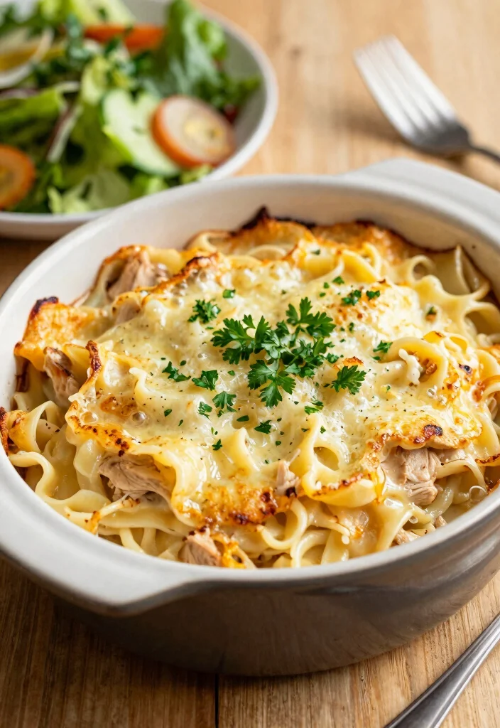 12 Easy Family Dinner Recipes for Quick Meals Kids Will Love - 10. Chicken Alfredo Bake