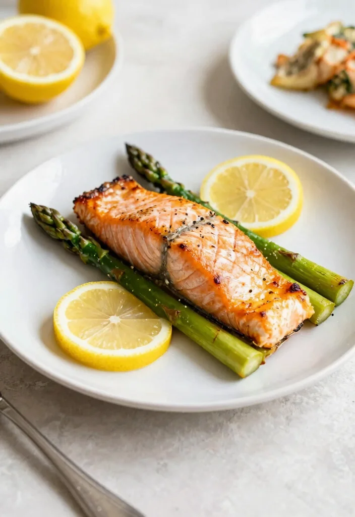 12 Easy Family Dinner Recipes for Quick Meals Kids Will Love - 8. Baked Salmon with Asparagus