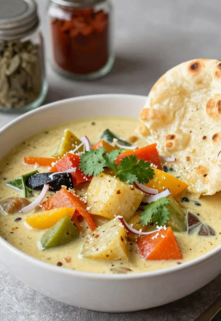 12 Easy Healthy Slow Cooker Recipes for Simple Weeknight Meals - 10. Coconut Curry Vegetable Stew