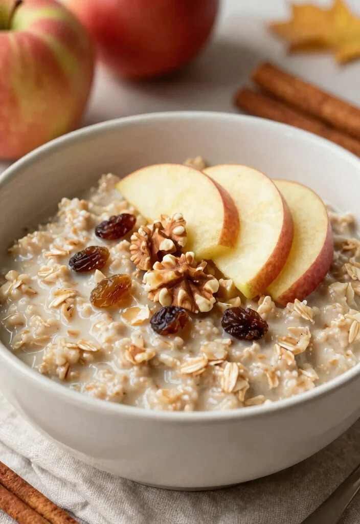 12 Easy Healthy Slow Cooker Recipes for Simple Weeknight Meals - 12. Apple Cinnamon Oatmeal