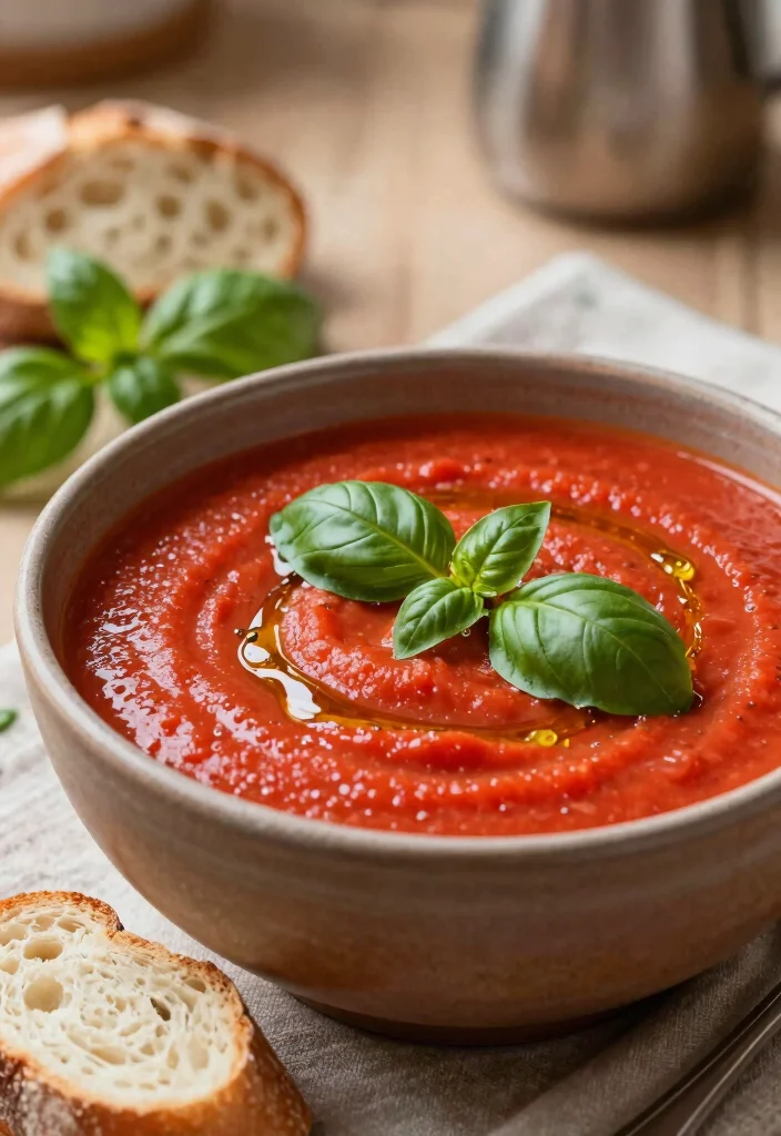 12 Easy Healthy Slow Cooker Recipes for Simple Weeknight Meals - 3. Creamy Tomato Basil Soup