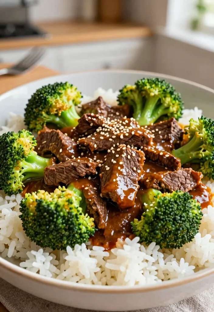 12 Easy Healthy Slow Cooker Recipes for Simple Weeknight Meals - 4. Slow Cooker Beef and Broccoli