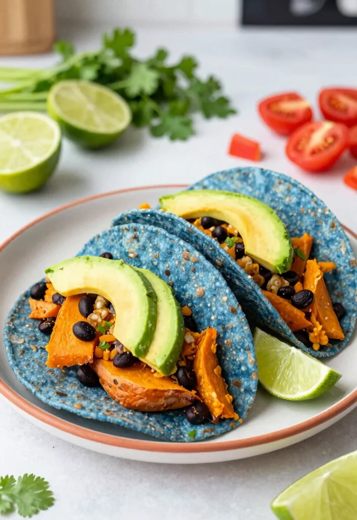 12 Easy Healthy Slow Cooker Recipes for Simple Weeknight Meals - 5. Sweet Potato and Black Bean Tacos
