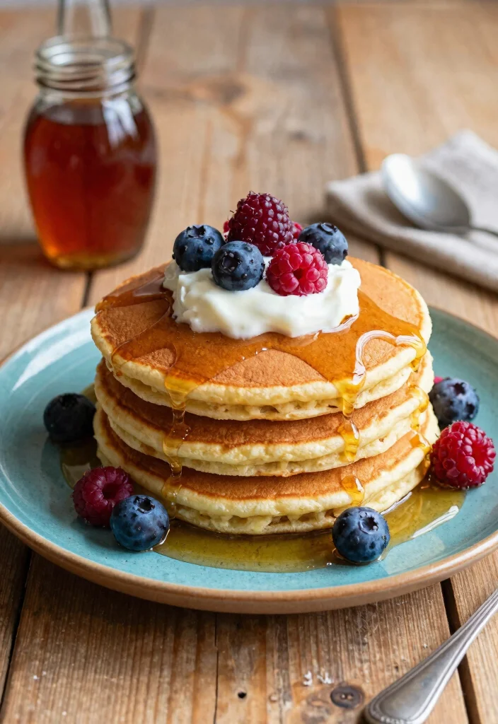 12 Healthy Breakfast Recipes for Easy Energizing Mornings - 4. Banana Oatmeal Pancakes