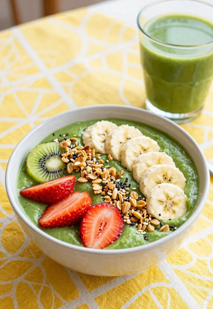 12 Healthy Breakfast Recipes for Easy Energizing Mornings - 5. Smoothie Bowl