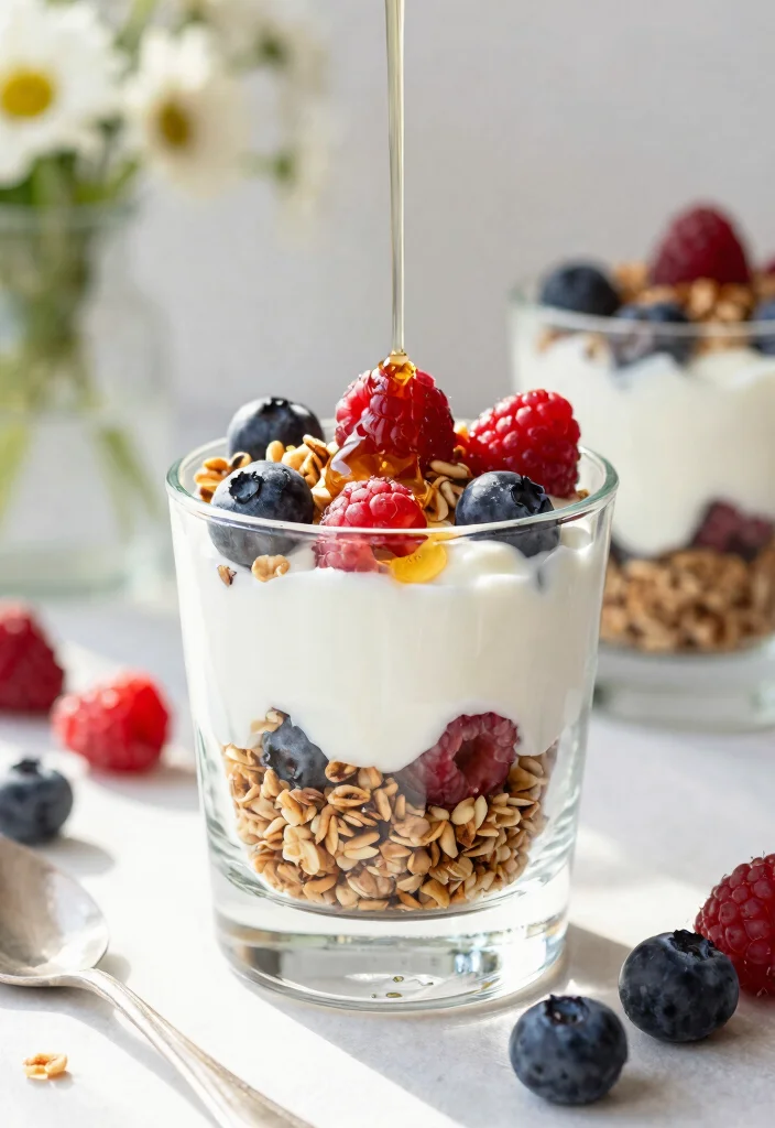 12 Healthy Breakfast Recipes for Easy Energizing Mornings - 6. Greek Yogurt Parfait
