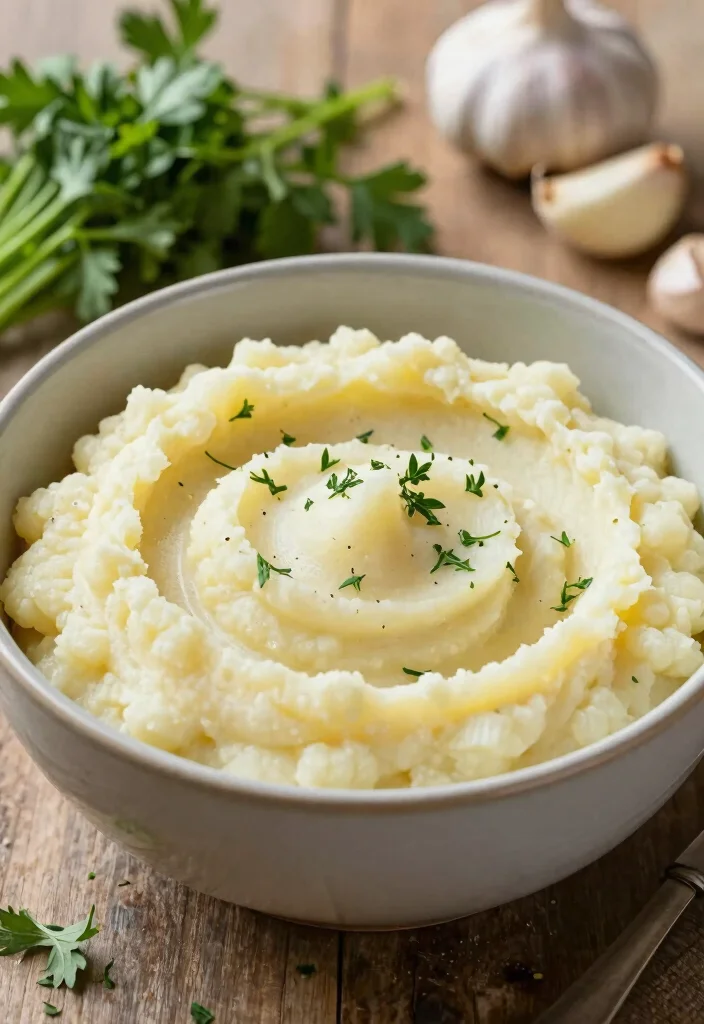 12 Healthy Potato Recipes for Light Flavorful Sides - 9. Potato Cauliflower Mash
