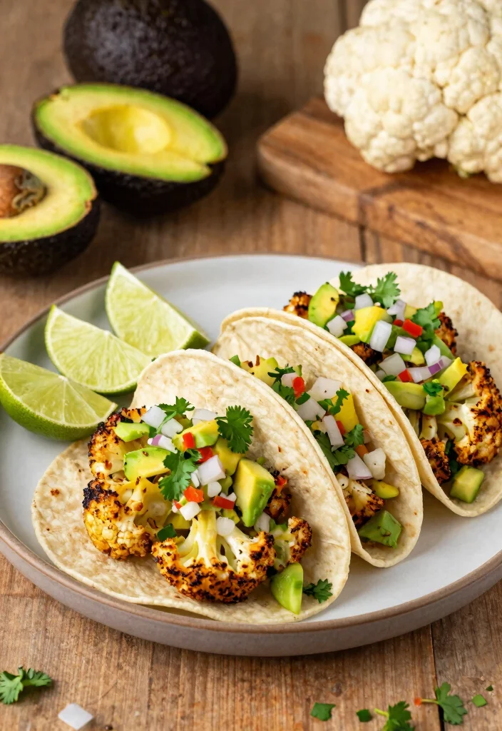 12 Heart-Healthy Recipes for Simple Nourishing Everyday Meals - 5. Cauliflower Tacos with Avocado Salsa