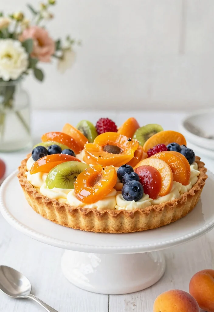 12 Italian Dessert Recipes with Classic Easy Sweet Flavors - 12. Fruit Tart (Crostata di Frutta)