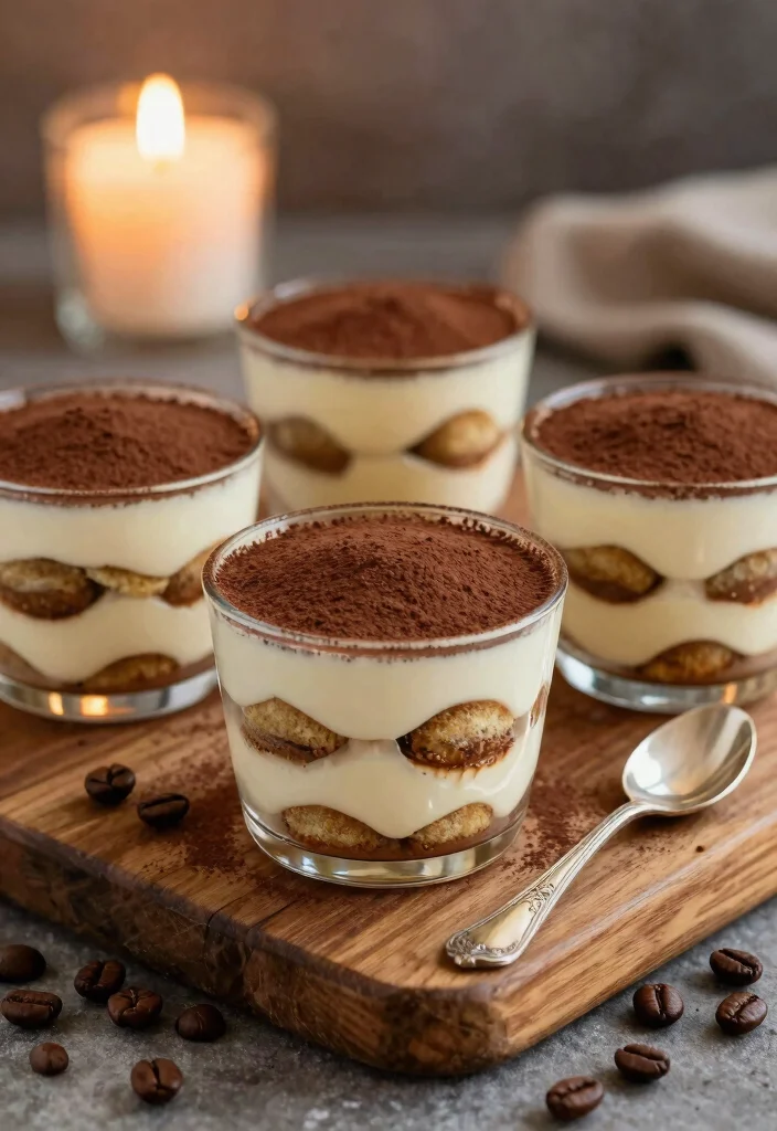 12 Italian Dessert Recipes with Classic Easy Sweet Flavors - 3. Tiramisu Cups