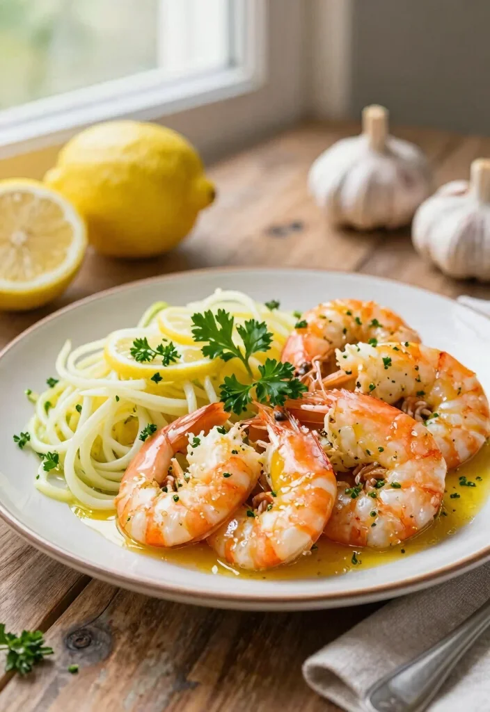 12 Keto Meat Recipes for Easy Flavor-Packed Low-Carb Dinners - 1. Lemon Garlic Butter Shrimp