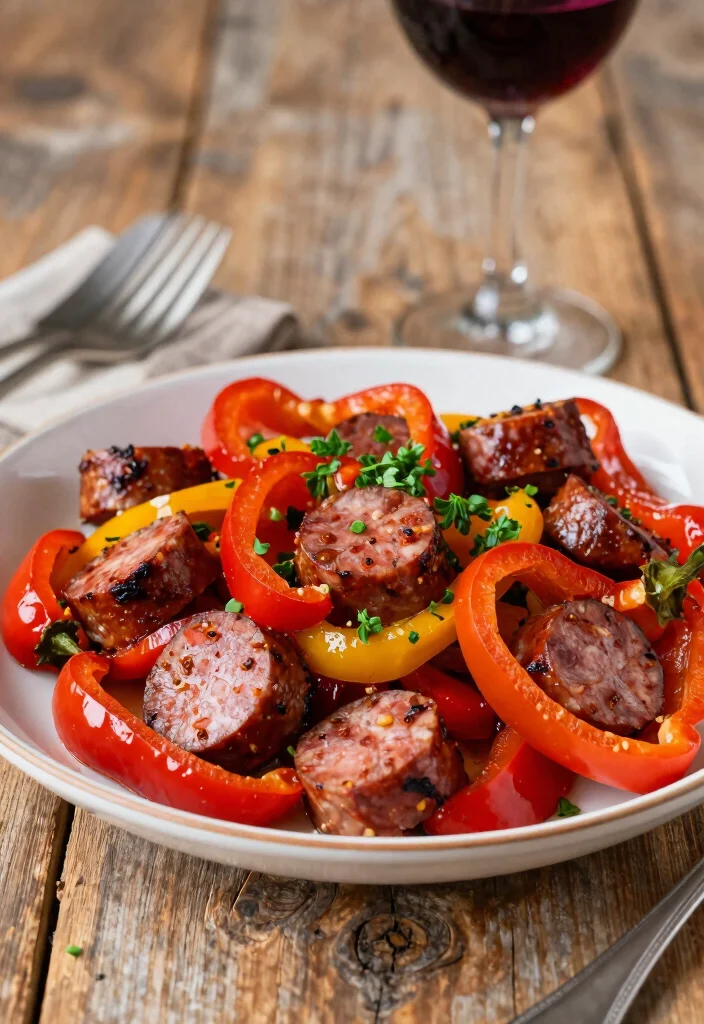 12 Keto Meat Recipes for Easy Flavor-Packed Low-Carb Dinners - 12. Italian Sausage and Peppers