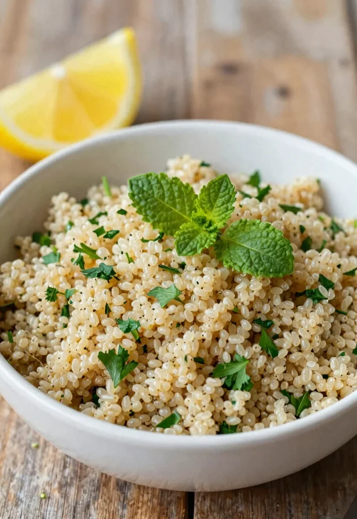 12 Low-Carb Vegan Recipes for Light Flavorful Eating - 12. Herb-Infused Quinoa