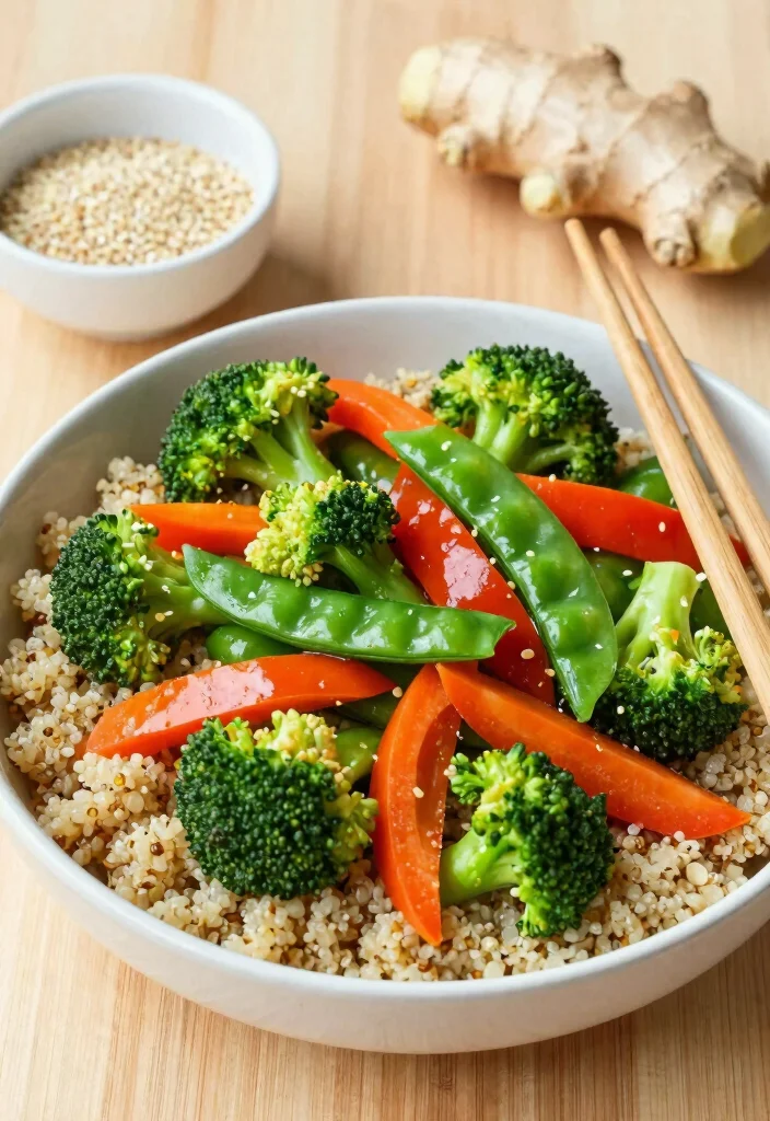 12 Meatless Dinner Recipes for Easy Plant-Powered Nights - 3. Vegetable Stir-Fry