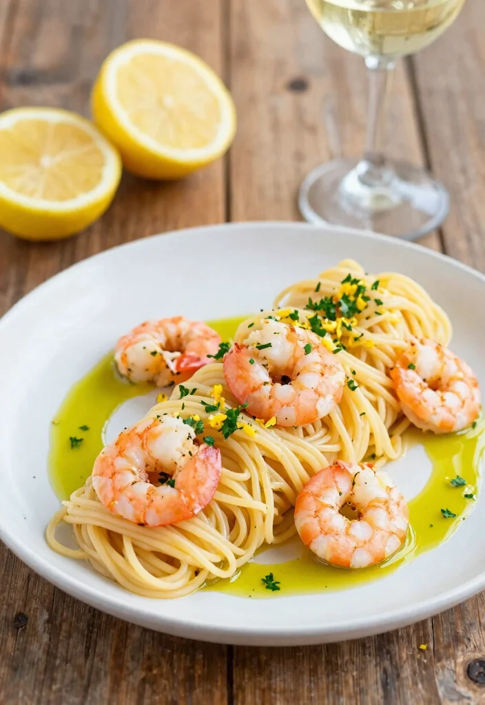 12 Mediterranean Dinner Recipes for Simple Flavorful Meals - 2. Lemon Garlic Shrimp Pasta