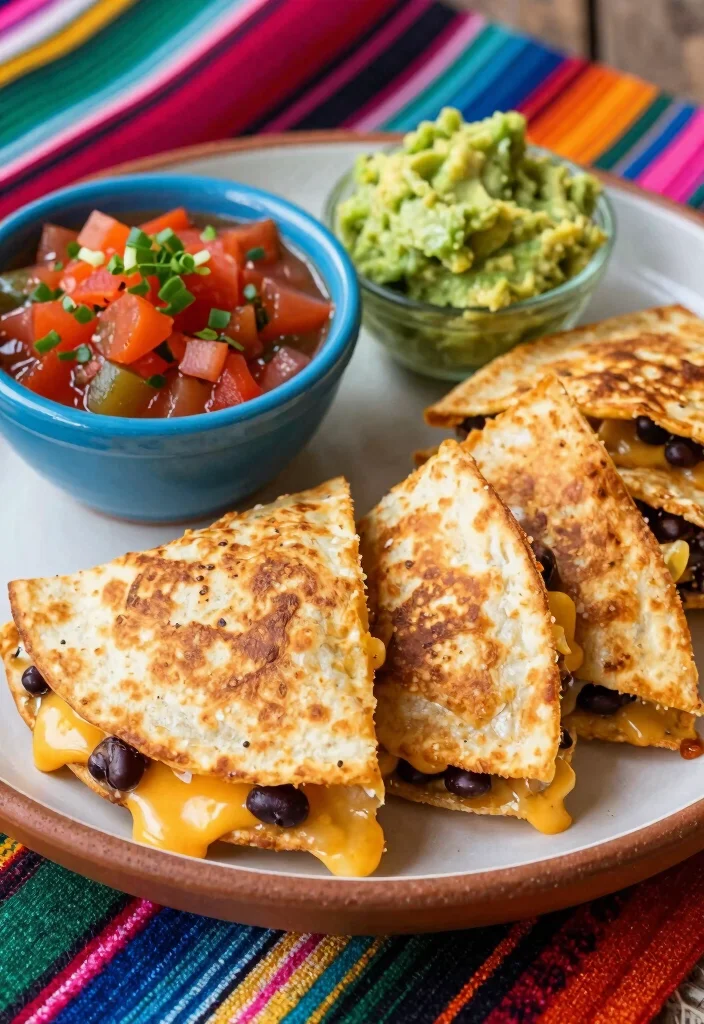 12 Mexican Vegan Recipes for Simple Bold Plant-Based Meals - 2. Spicy Chipotle Vegan Quesadillas