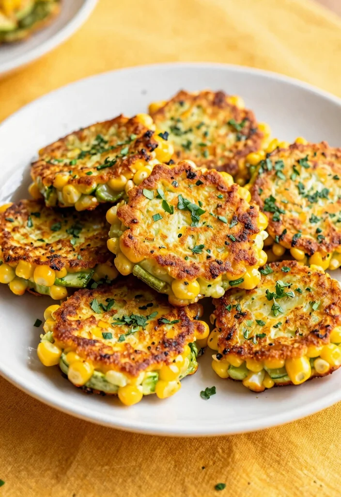 12 Mexican Vegan Recipes for Simple Bold Plant-Based Meals - 8. Zucchini and Corn Fritters