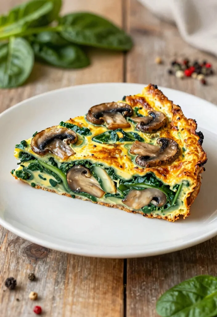 12 Mushroom Dinner Recipes for Easy Savory Weeknight Meals - 11. Baked Mushroom Frittata