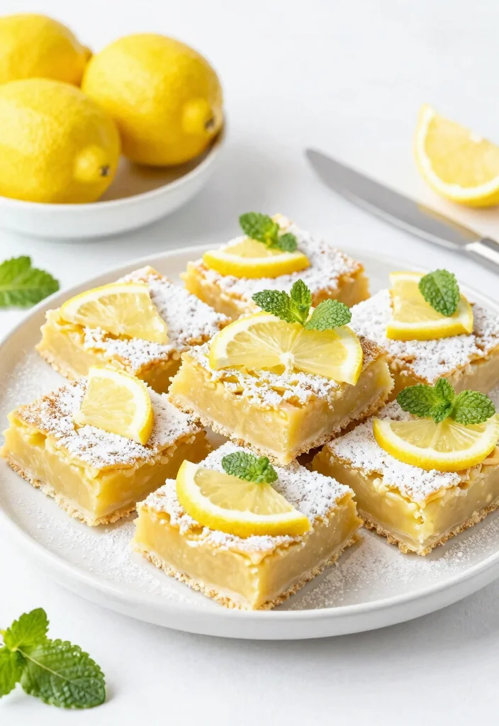 12 No-Butter Dessert Recipes for Light Easy Sweet Treat Ideas - 10. Vegan Lemon Bars