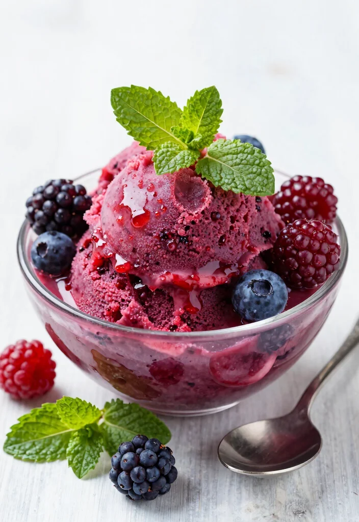 12 No-Butter Dessert Recipes for Light Easy Sweet Treat Ideas - 4. Berry Fruit Sorbet