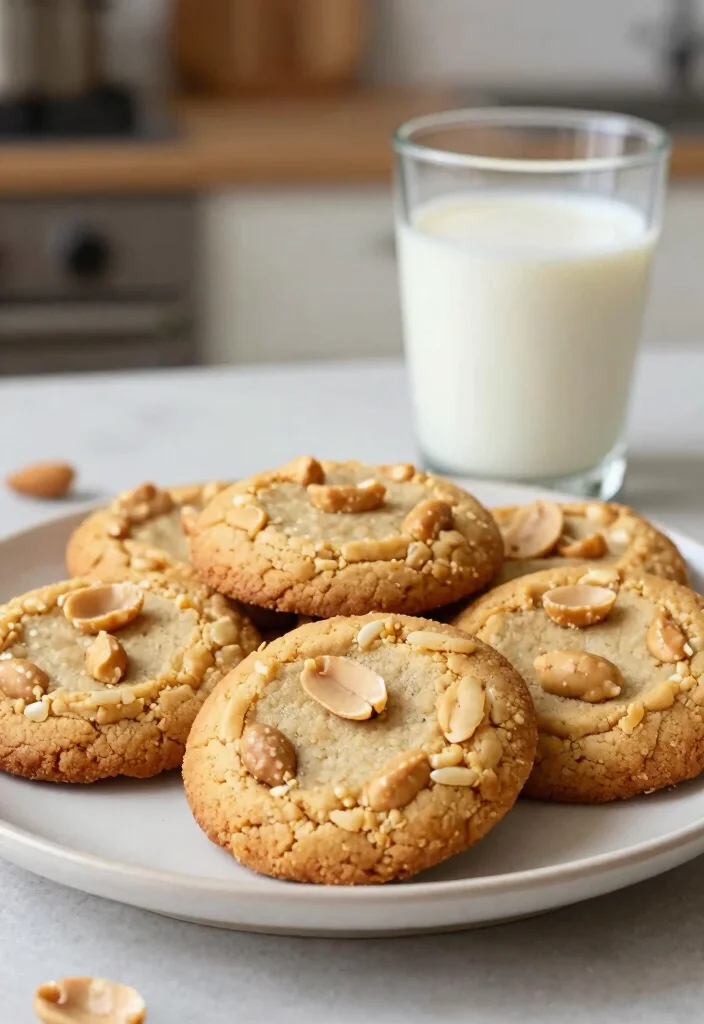 12 No-Butter Dessert Recipes for Light Easy Sweet Treat Ideas - 5. Healthy Peanut Butter Cookies