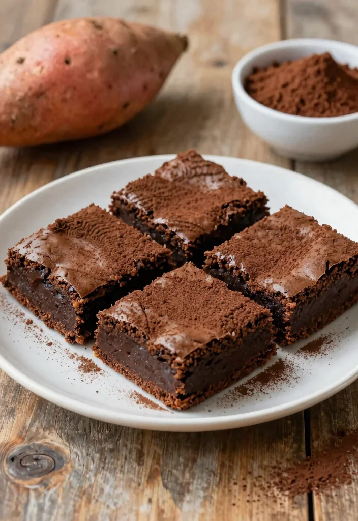 12 No-Butter Dessert Recipes for Light Easy Sweet Treat Ideas - 7. Sweet Potato Brownies
