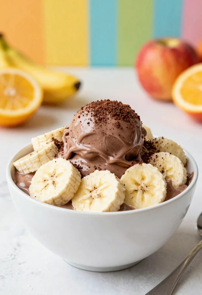 12 No-Butter Dessert Recipes for Light Easy Sweet Treat Ideas - 9. Chocolate Banana Nice Cream
