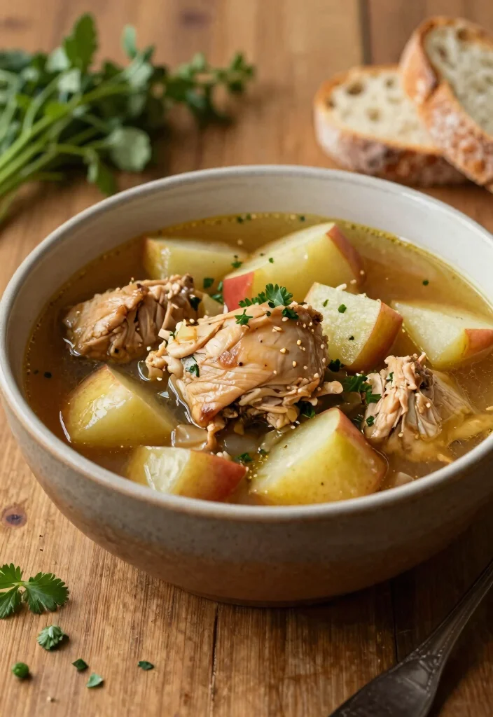 12 One-Pot Dinner Recipes for Easy Minimal-Cleanup Nights - 11. One-Pot Apple Chicken Stew