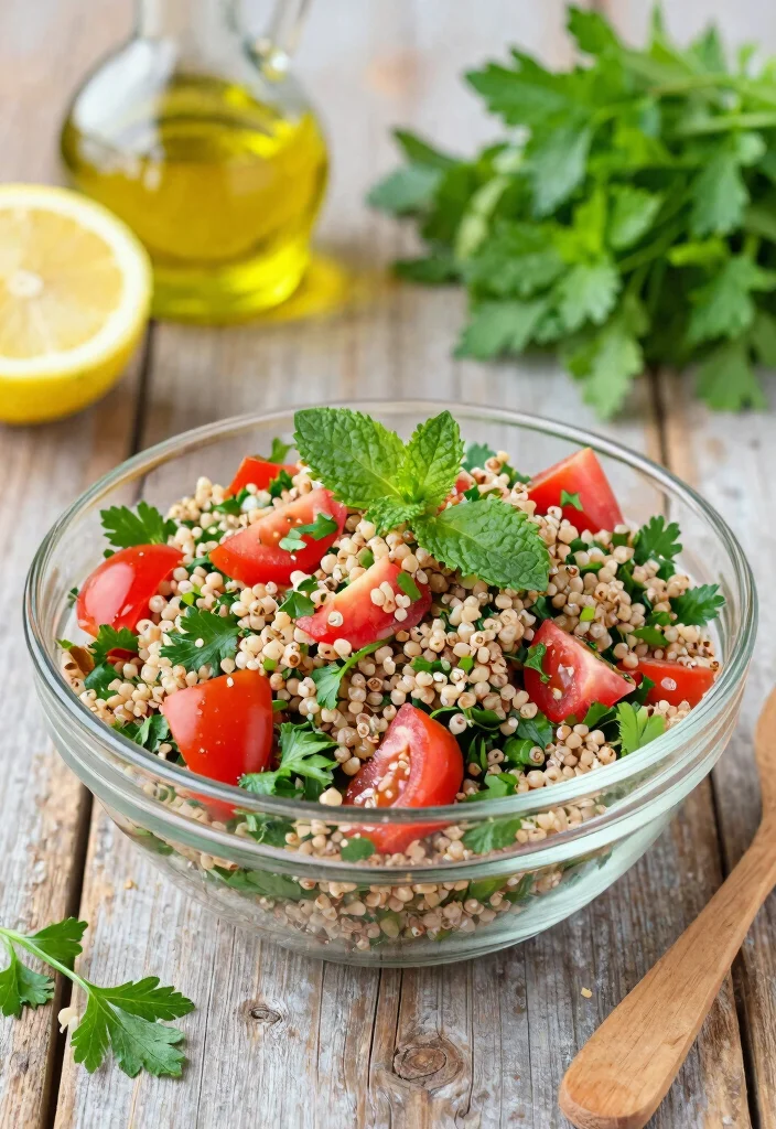 12 Quinoa Vegan Recipes for Easy High-Protein Meals - 3. Quinoa Tabbouleh