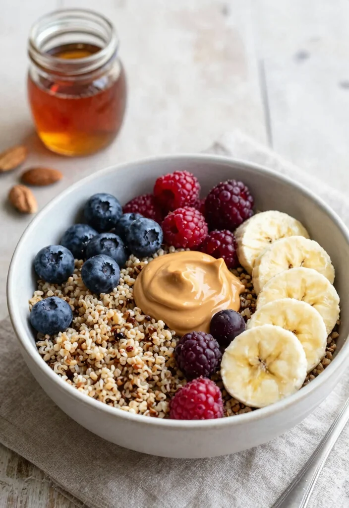 12 Quinoa Vegan Recipes for Easy High-Protein Meals - 6. Quinoa Breakfast Bowl