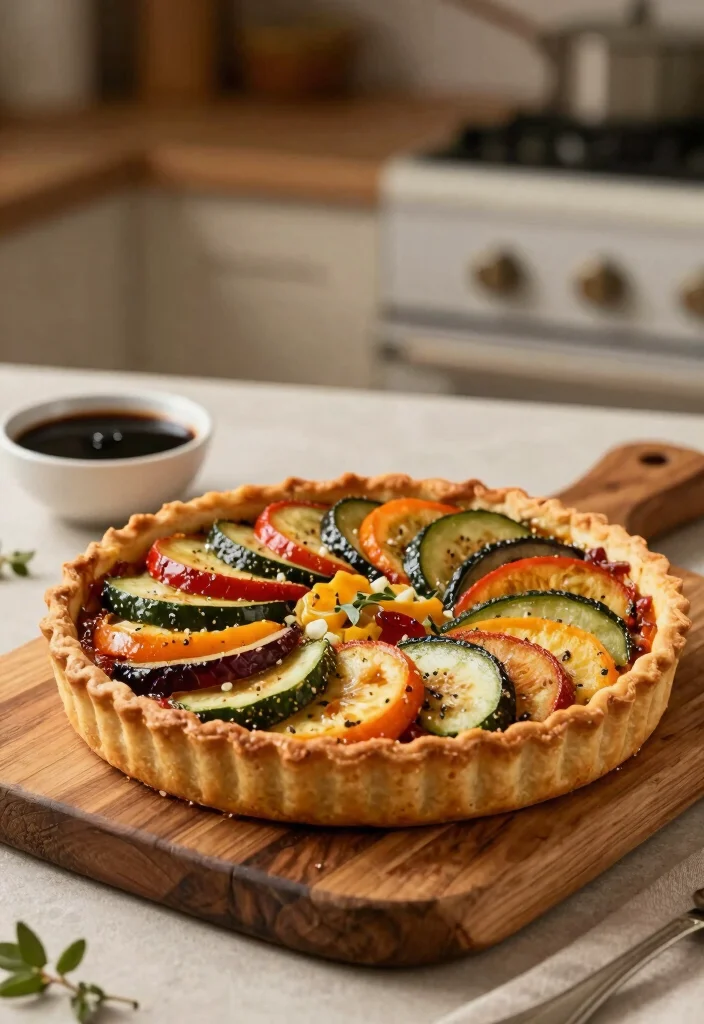 12 Sunday Dinner Recipes for Cozy Crowd-Pleasing Meals - 12. Baked Ratatouille Tart