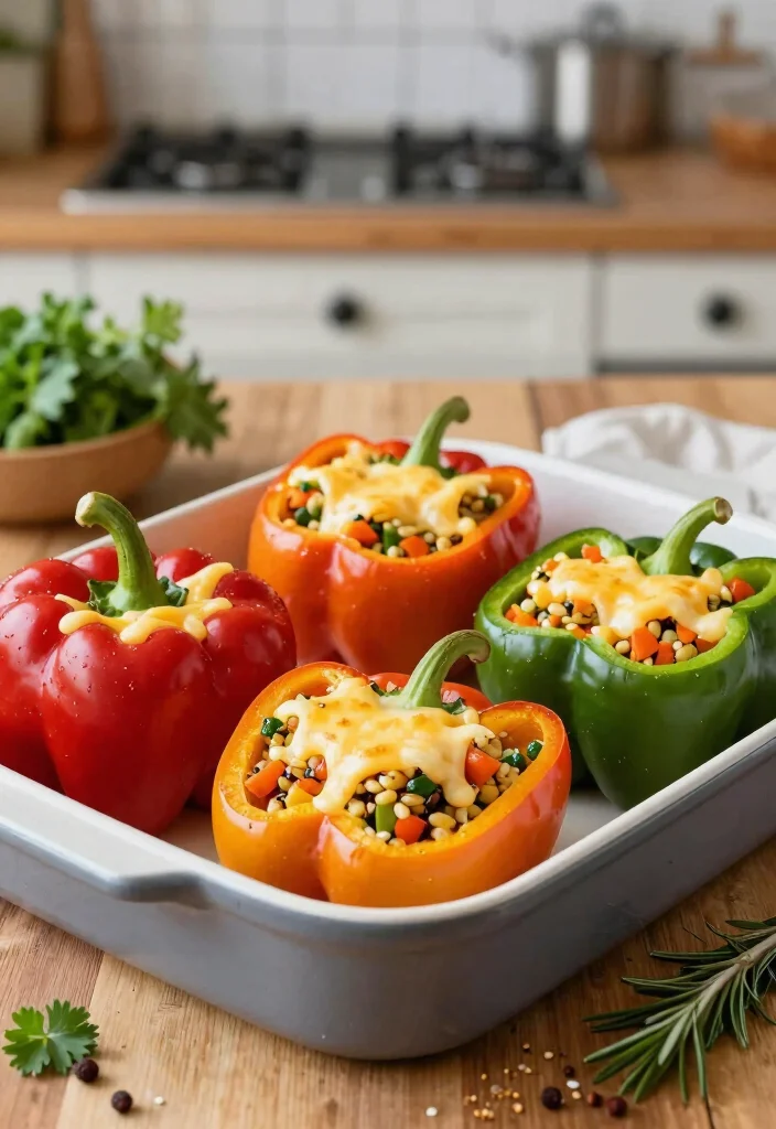 12 Sunday Dinner Recipes for Cozy Crowd-Pleasing Meals - 2. Stuffed Bell Peppers