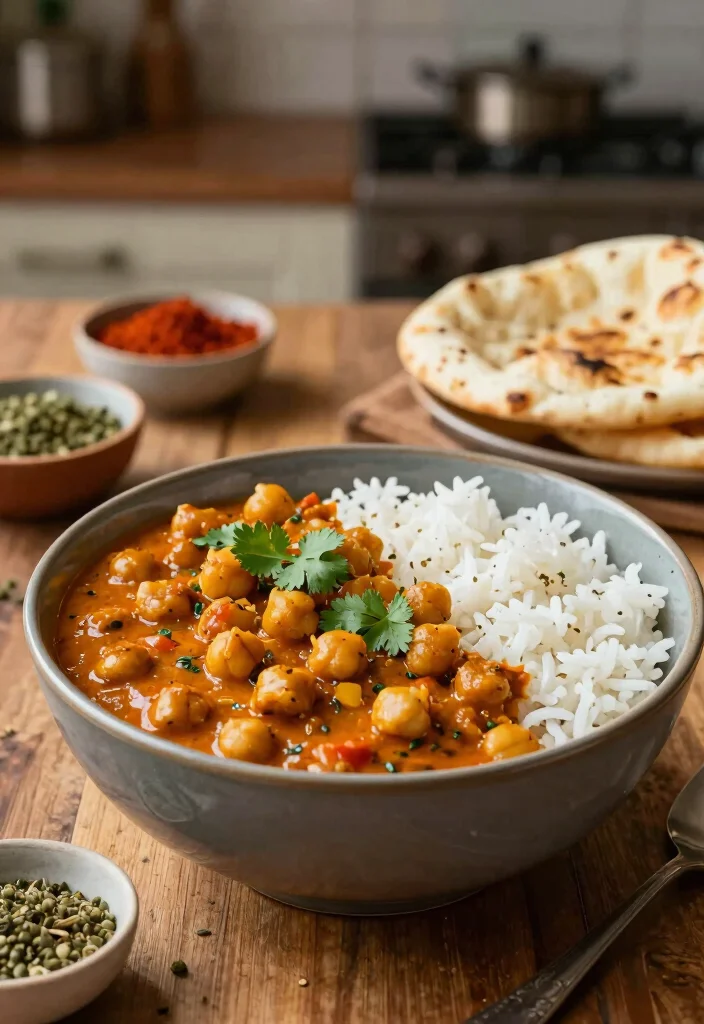 12 Sunday Dinner Recipes for Cozy Crowd-Pleasing Meals - 4. Spicy Chickpea Curry