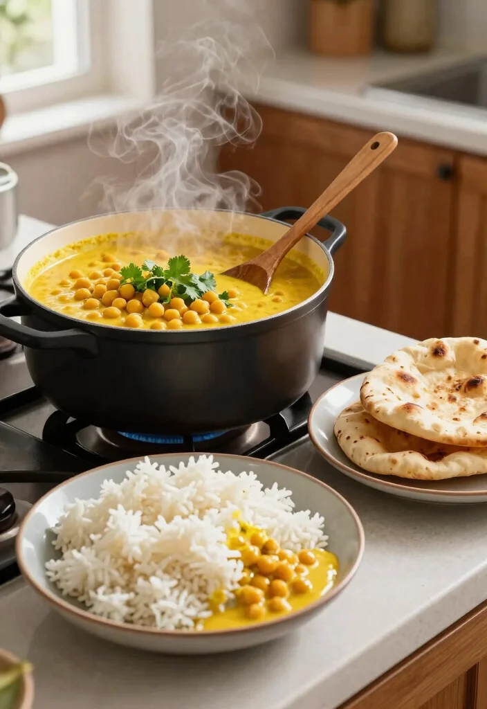 12 Vegan Curry Recipes for Easy Comforting Flavor Bowls - 1. Creamy Coconut Chickpea Curry