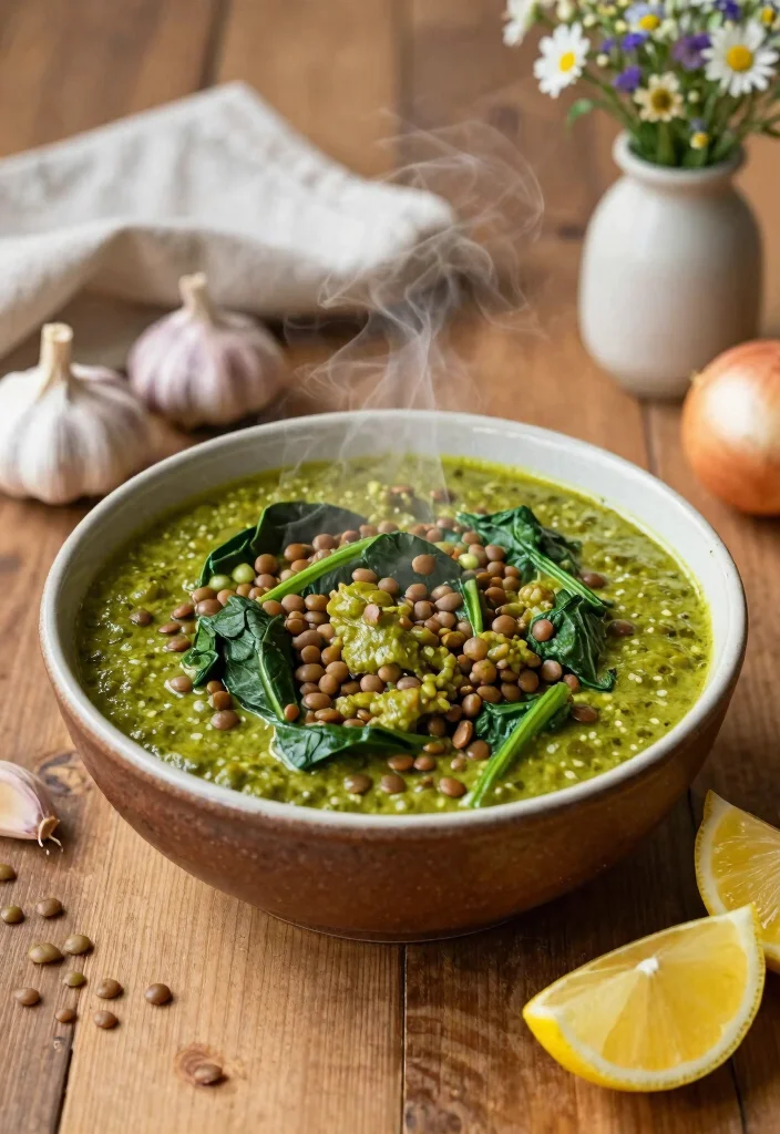 12 Vegan Curry Recipes for Easy Comforting Flavor Bowls - 3. Lentil and Spinach Curry