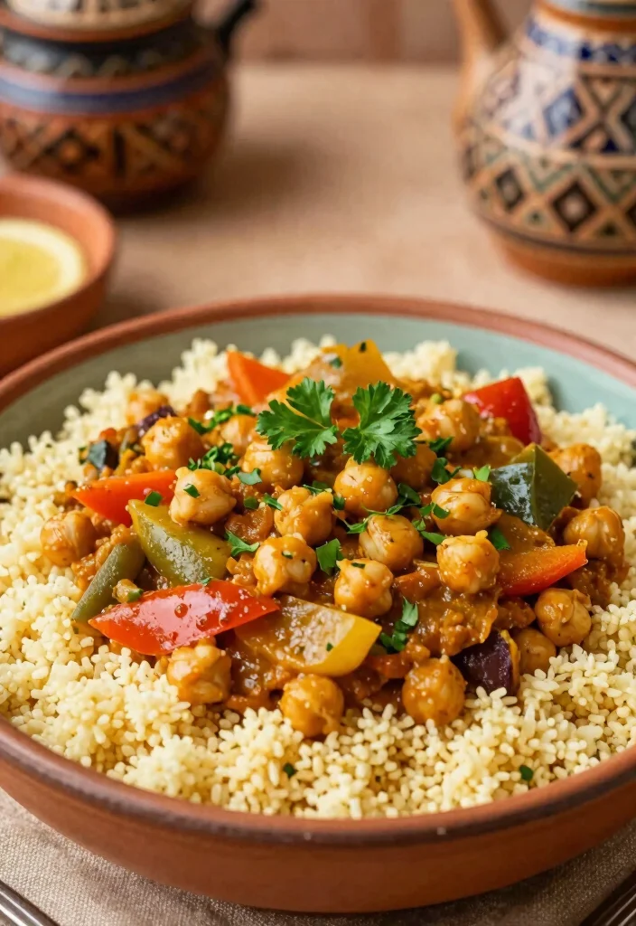 12 Vegan Curry Recipes for Easy Comforting Flavor Bowls - 8. Moroccan Chickpea Curry