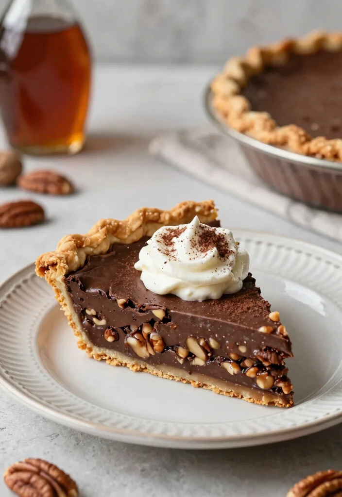 12 Vegan Soul Food Recipes for Comforting Flavorful Meals - 12. Vegan Chocolate Pecan Pie