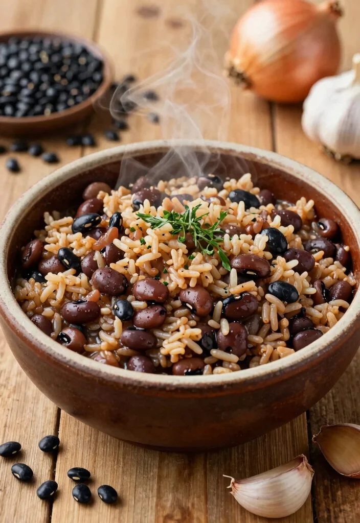 12 Vegan Soul Food Recipes for Comforting Flavorful Meals - 2. Black-Eyed Pea Hoppin' John