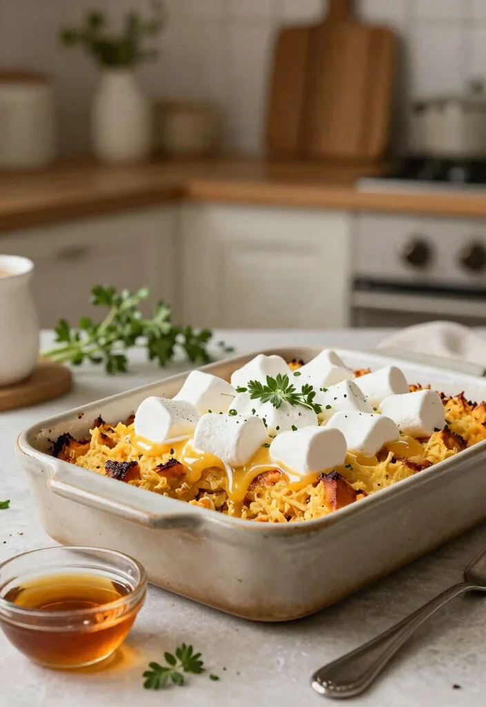 12 Vegan Sweet Potato Recipes for Easy Cozy Weeknight Sides - 6. Sweet Potato Casserole with Vegan Marshmallows