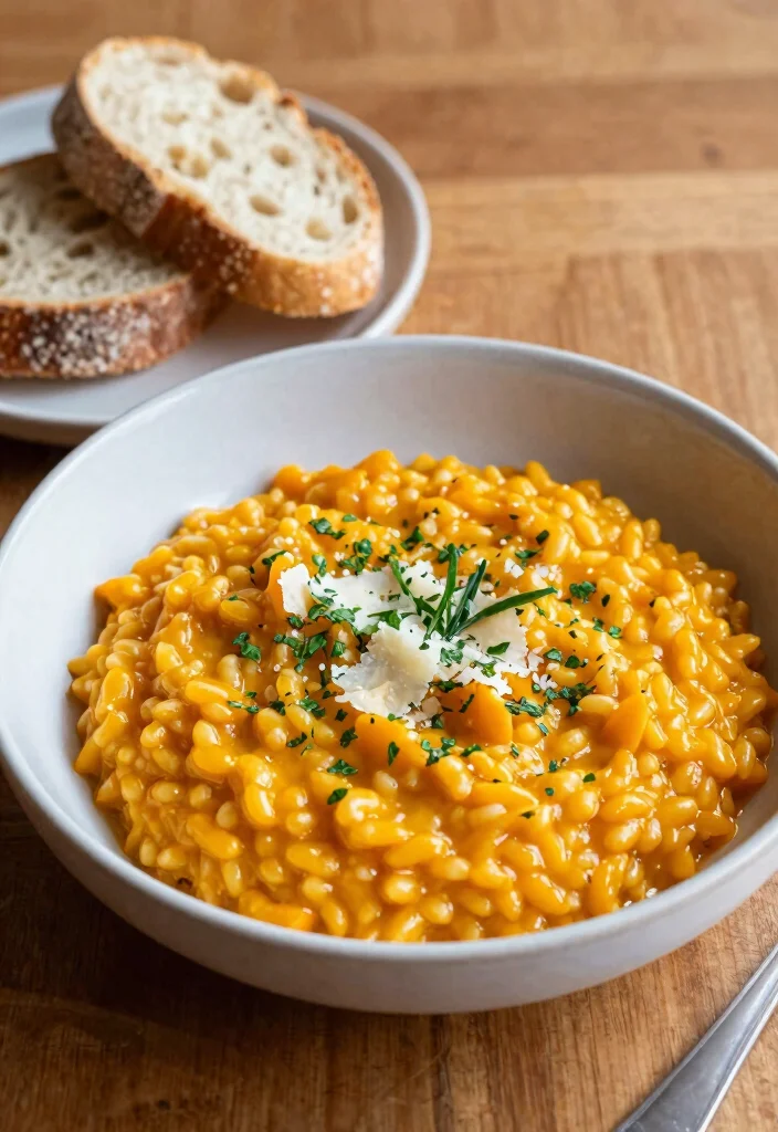 12 Winter Dinner Recipes with Cozy Warming Seasonal Flavor - 10. Butternut Squash Risotto