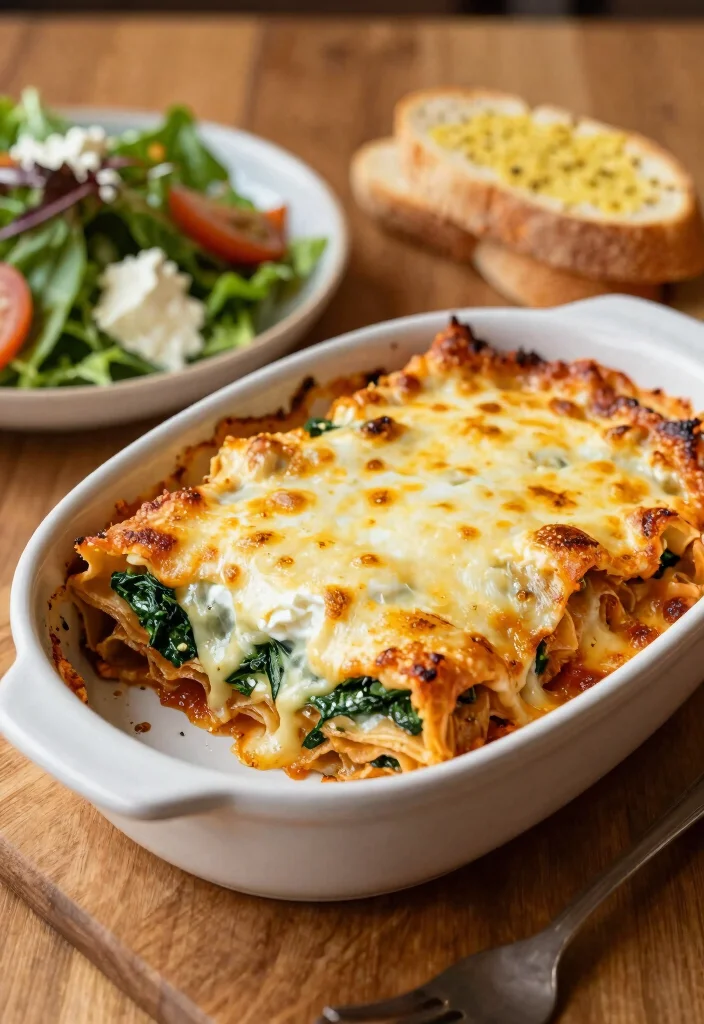 12 Winter Dinner Recipes with Cozy Warming Seasonal Flavor - 6. Baked Ziti with Spinach and Ricotta