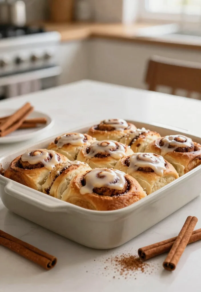 14 Autumn Dessert Recipes with Cozy Seasonal Sweet Ideas - 10. Cinnamon Roll Bake